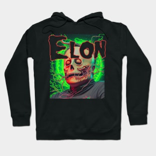 Elon Musk Dark Art Deathcore Aesthetic Hoodie